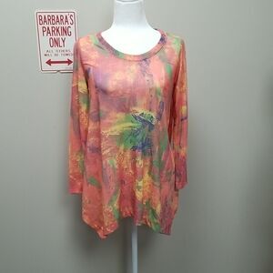 PHILOSOPHY TIE-DYE TUNIC SZ SMALL
